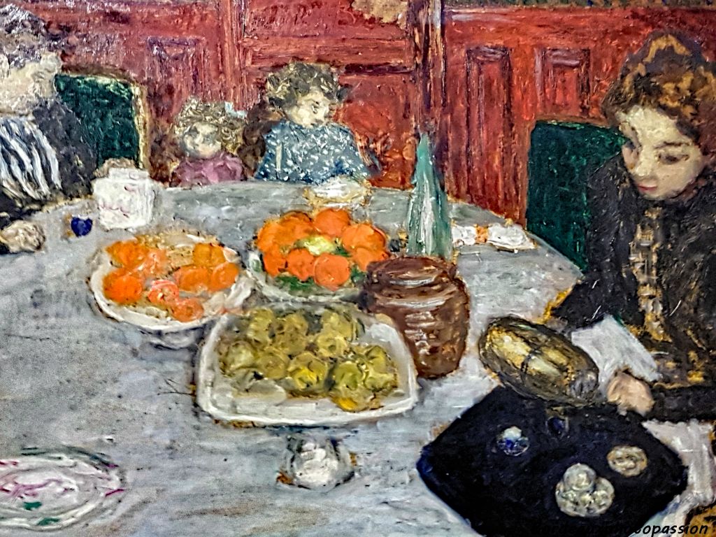Le déjeuner  (1899) Pierre Bonnard 